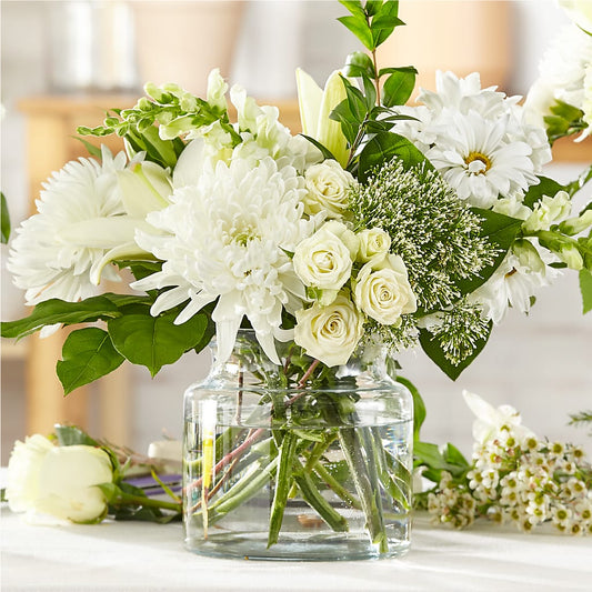 Classic Ivory – A Florist Original –  The Flower Basket, Lebanon MO