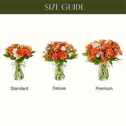 Apricot Glow Bouquet –  The Flower Basket, Lebanon MO