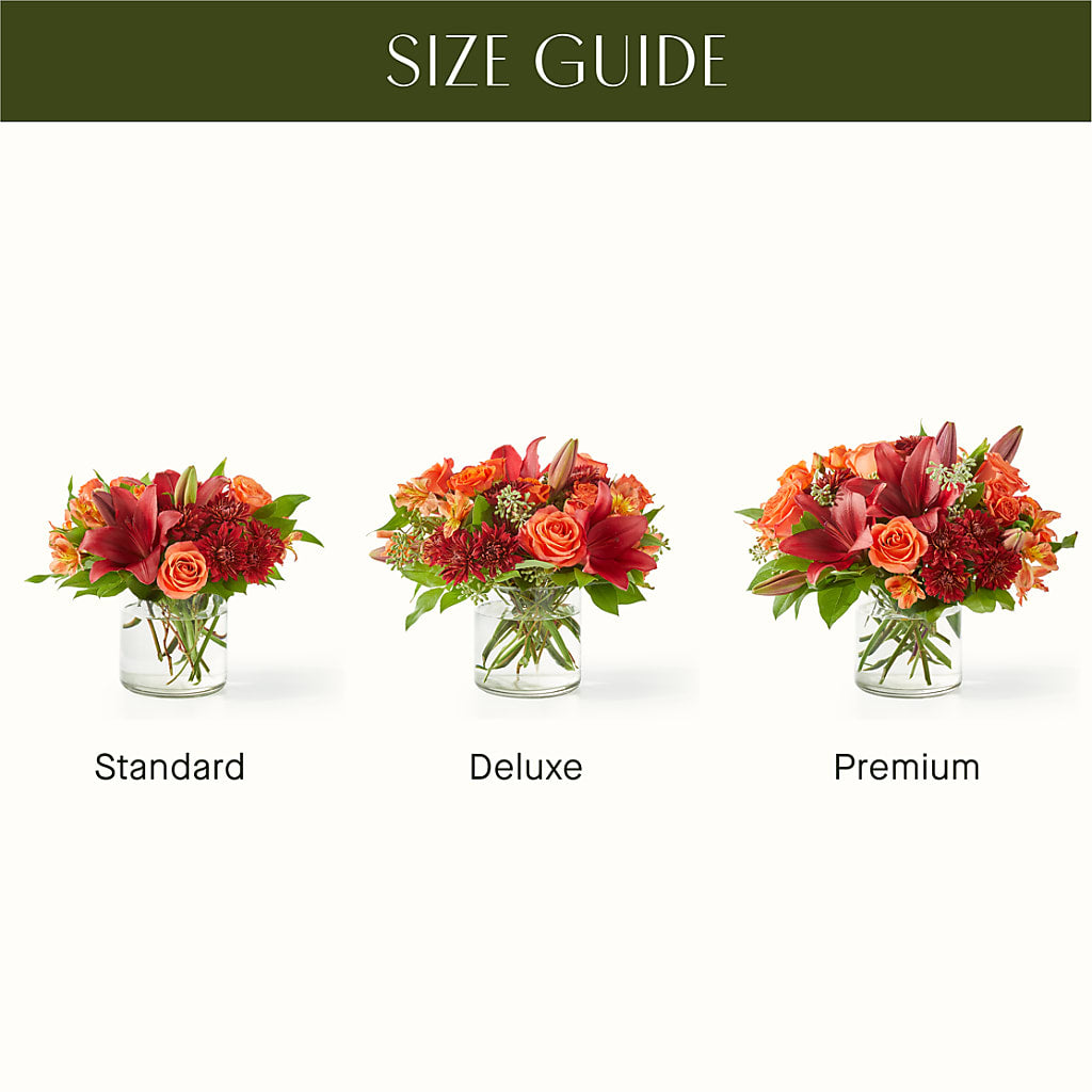 Crimson Leaves Bouquet –  The Flower Basket, Lebanon MO