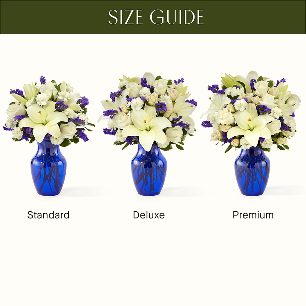 Sapphire Rush Bouquet –  The Flower Basket, Lebanon MO