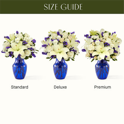 Sapphire Rush Bouquet –  The Flower Basket, Lebanon MO