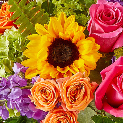 Vibrant Greetings Bouquet –  The Flower Basket, Lebanon MO