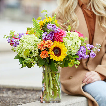 Vibrant Greetings Bouquet –  The Flower Basket, Lebanon MO