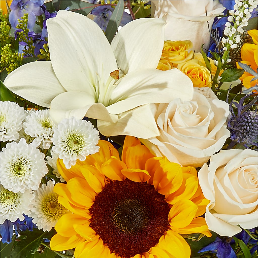 Wonderfully Sunny Bouquet –  The Flower Basket, Lebanon MO